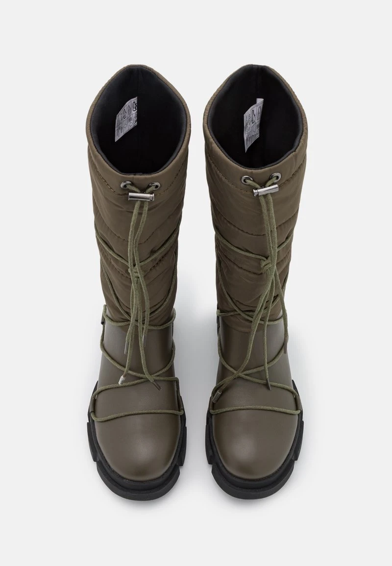 Even&Odd Mujer WINTER BOOTIES - Botas Con Cordones - Khaki 8 Even&Odd Mujer WINTER BOOTIES - Botas Con Cordones - Khaki - Imagen 6