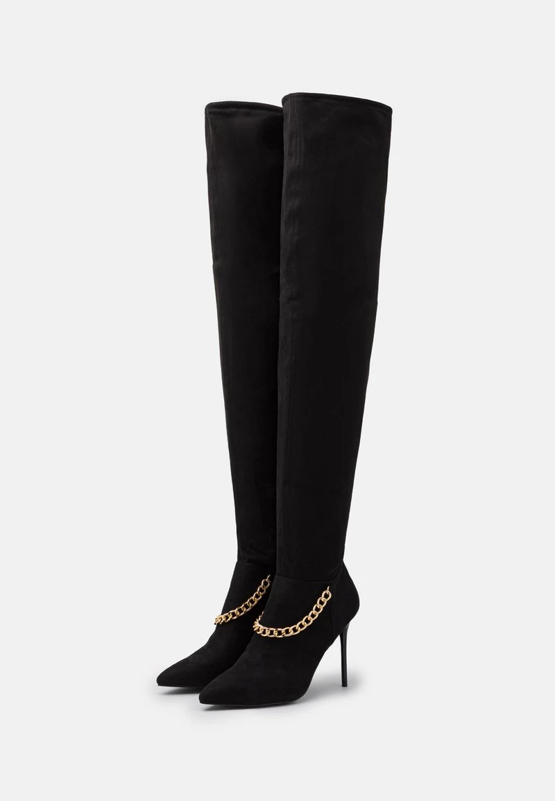 Even&Odd Mujer Botas Mosqueteras - Black 4 Even&Odd Mujer Botas Mosqueteras - Black - Imagen 2