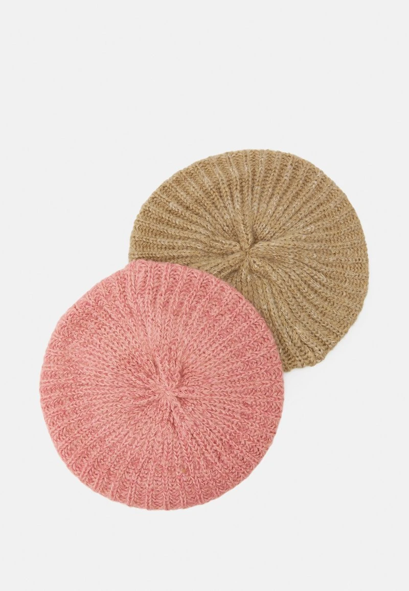 Even&Odd Mujer 2 PACK - Gorro - Pink/light Grey 3 Even&Odd Mujer 2 PACK - Gorro - Pink/light Grey