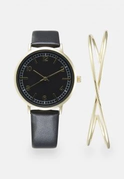 Even&Odd Mujer SET - Reloj - Black/gold-coloured