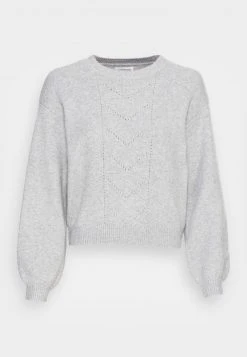 Even&Odd Mujer POINTELLE CREW NECK JUMPER - Jersey De Punto - Mottled Light Grey -Even&Odd Ventas 2024 df061a586f1043db84742131eda9a9c2