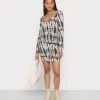 Even&Odd Mujer FLARED SLEEVES DRESS 2 Pack - Vestido Informal - Black/light Grey -Even&Odd Ventas 2024 df7b4e6ee6ec4ce380dd409a2d8e5b5b