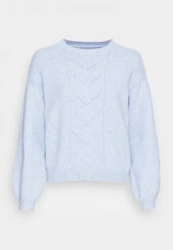 Even&Odd Mujer POINTELLE CREW NECK JUMPER - Jersey De Punto - Mottled Light Blue -Even&Odd Ventas 2024 dfa64533847d4024acbd807d2f49a139