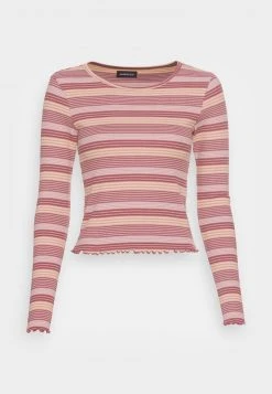 Even&Odd Mujer CROPPED CREWNECK LONG SLEEVE - Camiseta De Manga Larga - Red -Even&Odd Ventas 2024 e127304dcf8646469b39a0e1688cb881