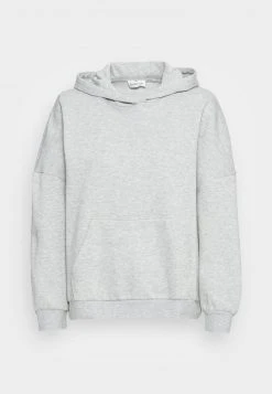Even&Odd Mujer HOODIE LONG WITHOUT DRAWCORD AND POCKET - Jersey Con Capucha - Mottled Light Grey -Even&Odd Ventas 2024 e302311344844614b5ecf2c93c62b719