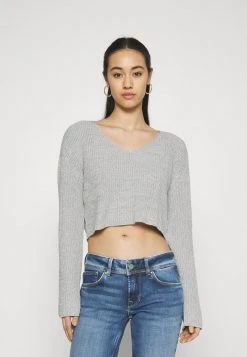 Even&Odd Mujer Jersey De Punto - Mottled Grey