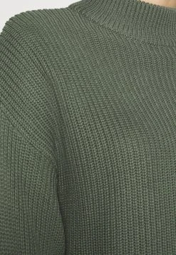 Even&Odd Mujer CROPPED MOCK NECK - Jersey De Punto - Green -Even&Odd Ventas 2024 e658a7ab8005432ebc58bcdabd428555