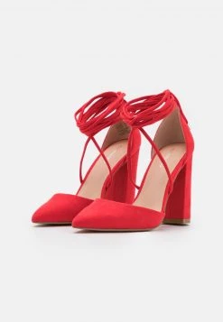 Even&Odd Mujer Zapatos De Salón Con Cordones - Red -Even&Odd Ventas 2024 e68aad5ce00a4b60bdb5f1ea393afc12