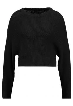 Even&Odd Mujer CROPPED JUMPER - Jersey De Punto - Black -Even&Odd Ventas 2024 e85001ce9542453992838447401a35e8