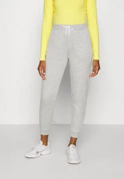 Even&Odd Mujer Regular Fit Jogger With Contrast - Pantalones Deportivos - Mottled Light Grey