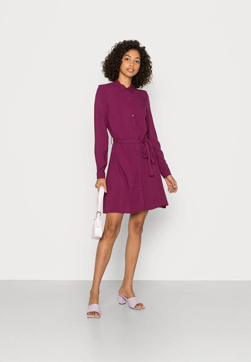 Even&Odd Mujer Vestido Camisero - Purple 4 Even&Odd Mujer Vestido Camisero - Purple - Imagen 2