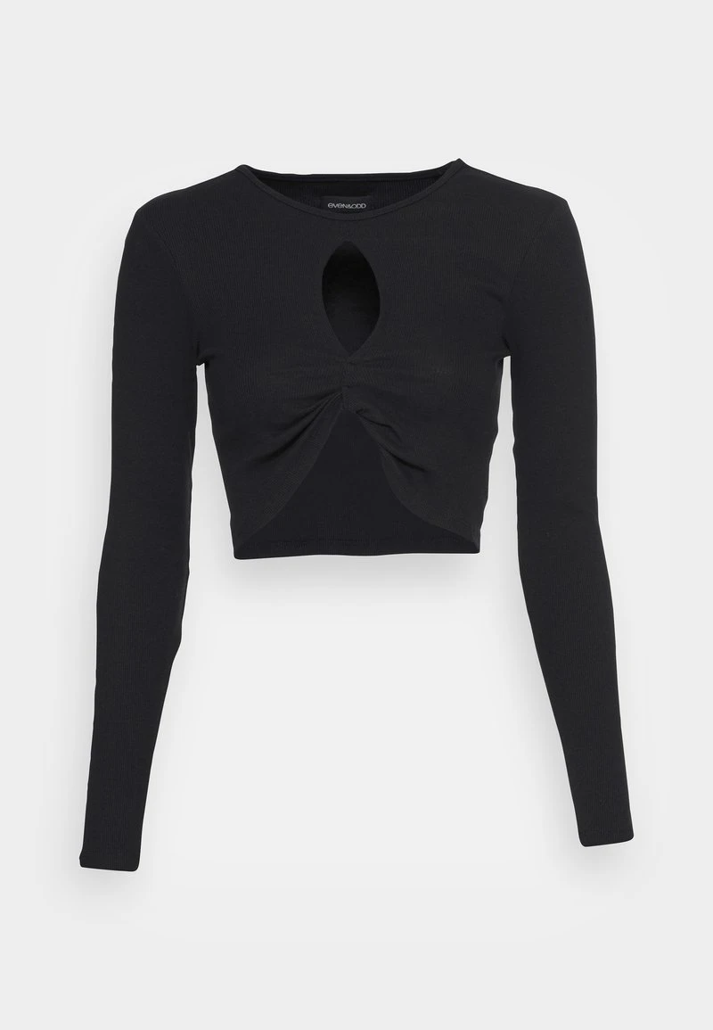 Even&Odd Mujer Camiseta De Manga Larga - Black 6 Even&Odd Mujer Camiseta De Manga Larga - Black - Imagen 4