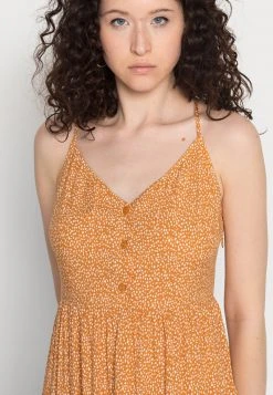 Even&Odd Mujer Vestido Largo - Yellow/white -Even&Odd Ventas 2024 ec6226c3bd83448cb2c1152ead63cab5