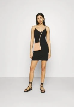 Even&Odd Mujer Scallop Edge Mini Strap Dress - Vestido De Tubo - Black -Even&Odd Ventas 2024 ed3f290342454e59b3de62204e0049bf