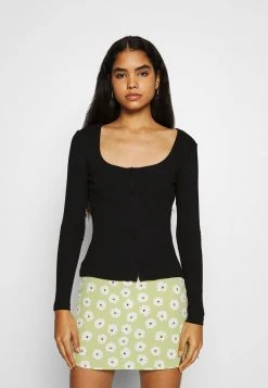 Even&Odd Mujer Chaqueta De Punto - Black