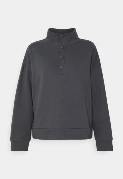 Even&Odd Mujer OVERSIZED POPPER HIGH NECK - Sudadera - Grey -Even&Odd Ventas 2024 ed6940f38a05400d8f83818c9558761b