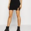 Even&Odd Mujer Minifalda - Black