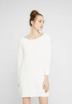 Even&Odd Vestido De Punto - Offwhite, Mujer