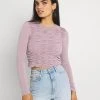 Even&Odd Mujer Camiseta De Manga Larga - 401 - Light Pink -Even&Odd Ventas 2024 f39d3cf8fa2245a68f3f3e6d9b1d3748