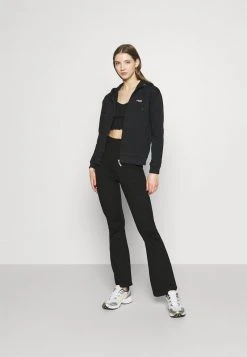 Even&Odd STRAPPY LETTUCE CROP 3 PACK - Top - Black/white/grey, Mujer