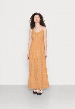 Even&Odd Mujer Vestido Largo - Yellow/white