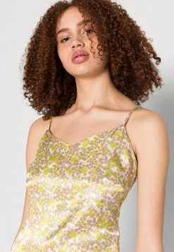 Even&Odd Mujer Vestido De Cóctel - Yellow/multi-coloured -Even&Odd Ventas 2024 f50163b3079f4daab45477753df80cde