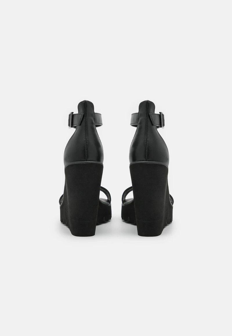 Even&Odd Mujer Sandalias Con Plataforma - Black 6 Even&Odd Mujer Sandalias Con Plataforma - Black - Imagen 4