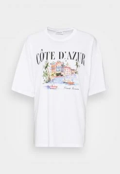 Even&Odd Mujer LIZ CÔTE D'AZUR WATERCOLOR TEE - Camiseta Estampada - White -Even&Odd Ventas 2024 f595d36ae95d47fd9f646dea5f7ccd44