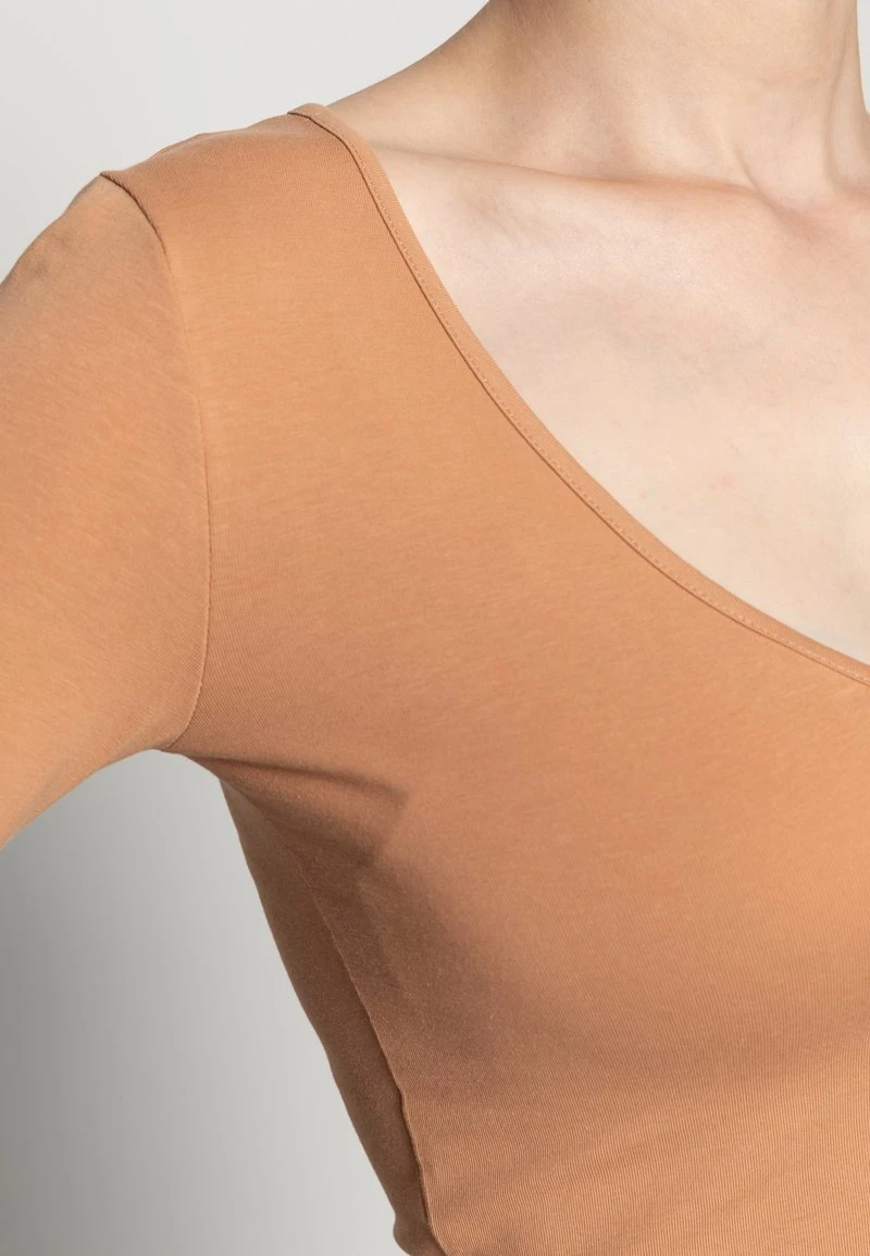 Even&Odd Mujer 2 PACK - Camiseta De Manga Larga - Camel/black 8 Even&Odd Mujer 2 PACK - Camiseta De Manga Larga - Camel/black - Imagen 6