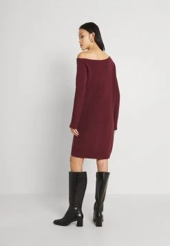 Even&Odd Mujer Vestido De Punto - Bordeaux -Even&Odd Ventas 2024 f80f39c12eae42daaf6ba3f948b97c87