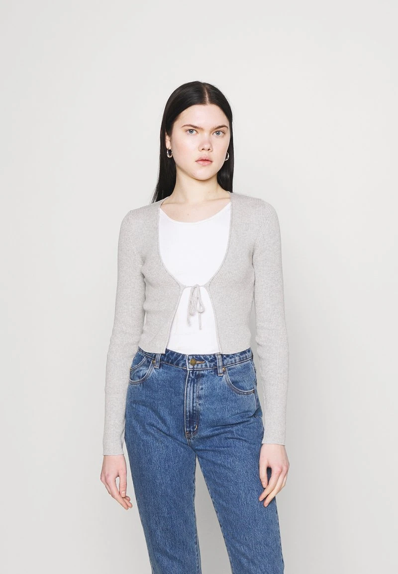 Even&Odd Mujer Chaqueta De Punto - Mottled Light Grey 3 Even&Odd Mujer Chaqueta De Punto - Mottled Light Grey