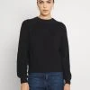 Even&Odd Mujer VOLUME SLEEVE JUMPER - Jersey De Punto - Black -Even&Odd Ventas 2024 fb12422cc45b45e78964f01cb7975c2c