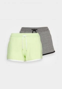 Even&Odd Mujer 2 PACK - Shorts - Green/mottled Grey -Even&Odd Ventas 2024 fca5dfbad62048109c44ffd834403b2a