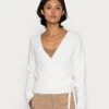 Even&Odd Mujer Jersey De Punto - White