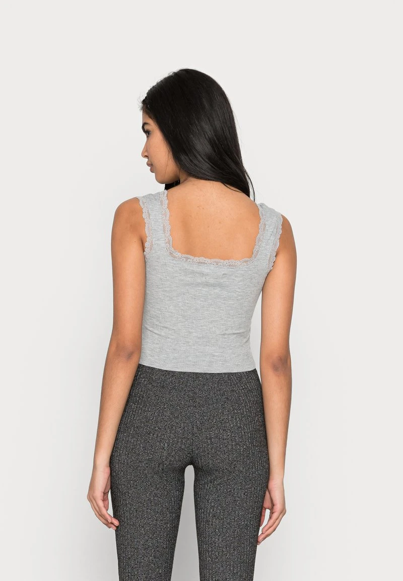 Even&Odd Mujer Top - Mottled Light Grey 5 Even&Odd Mujer Top - Mottled Light Grey - Imagen 3
