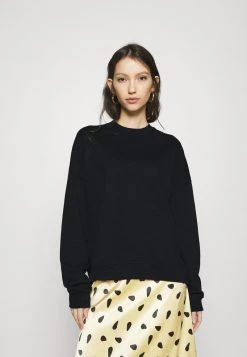 Even&Odd Mujer BASIC OVERSIZE SWEATSHIRT - Sudadera - Black