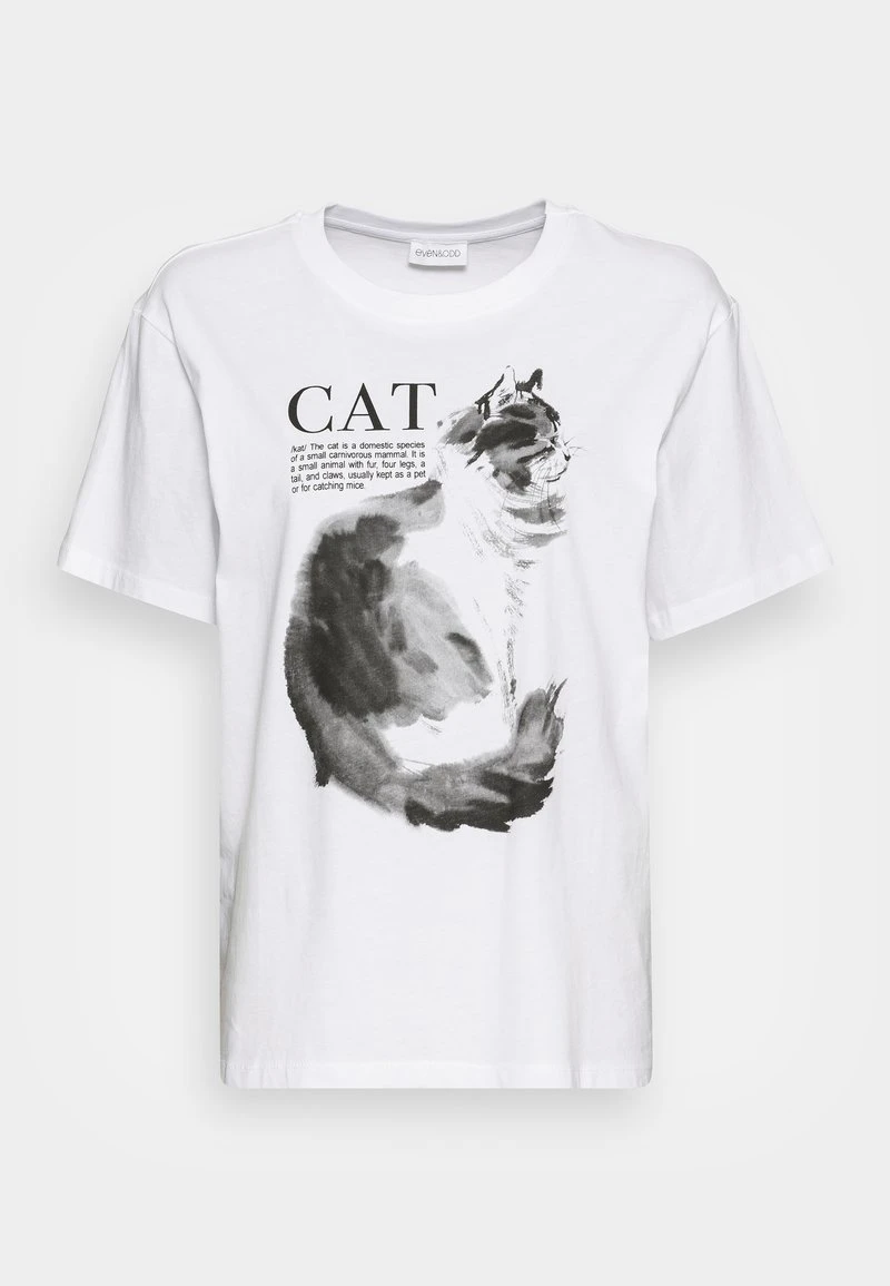 Even&Odd Mujer Camiseta Estampada - White 6 Even&Odd Mujer Camiseta Estampada - White - Imagen 4